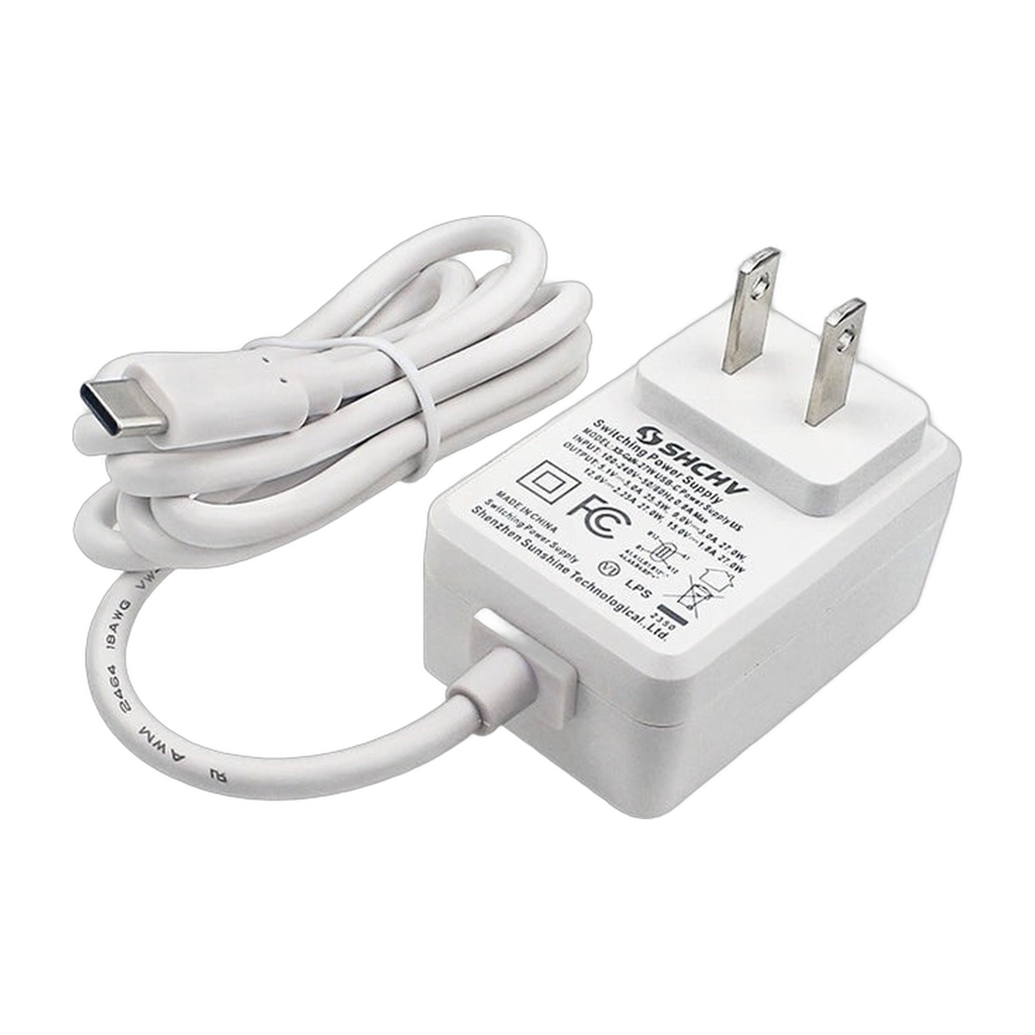 27W 5V 5A USB-C Power Adapter for Raspberry Pi 4/5 - circuit.rocks