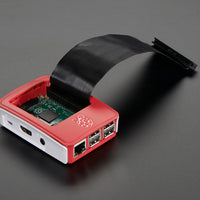 Raspberry Pi 3 B+ Case Red and White - circuitrocks