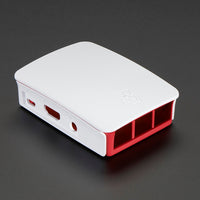 Raspberry Pi 3 B+ Case Red and White - circuitrocks