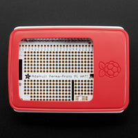 Raspberry Pi 3 B+ Case Red and White - circuitrocks