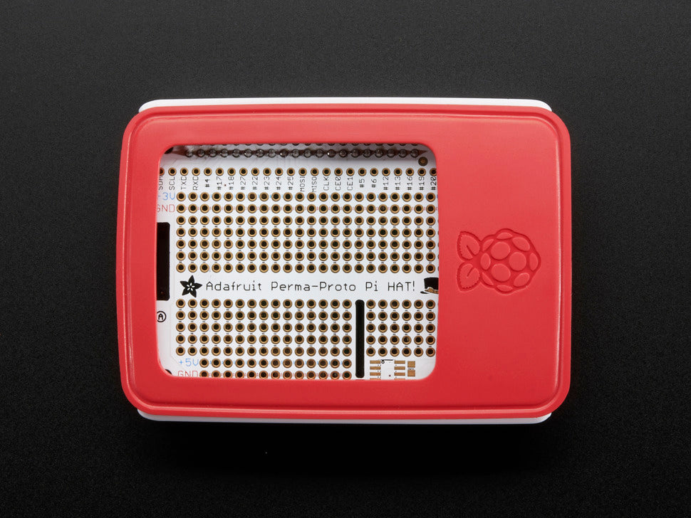 Raspberry Pi 3 B+ Case Red and White