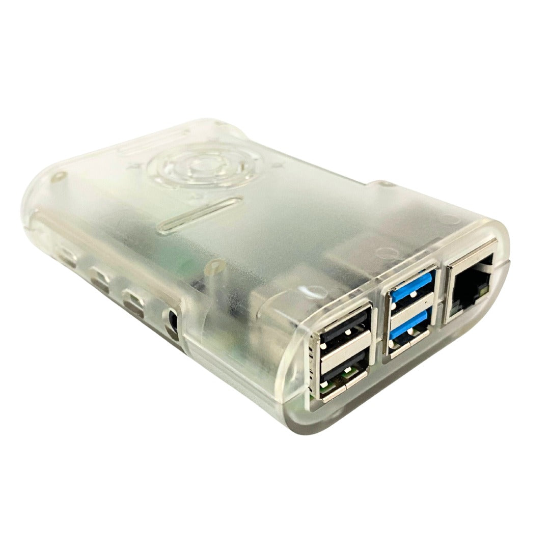 Acrylic Case for Raspberry Pi 4 Clear Layered (2826) TRANSPARENT