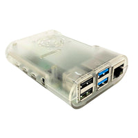 Acrylic Case for Raspberry Pi 4 Clear Layered (2826) TRANSPARENT