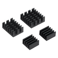 Aluminum Heatsink Pi 4 Black (2824)
