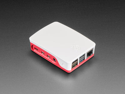 Raspberry Pi 4 Official Case Red White