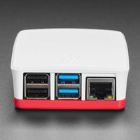 Raspberry Pi 4 Official Case Red White - circuitrocks