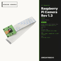 Raspberry Pi Camera Rev 1.3 - 5MP OmniVision - genuine, circuit.rocks
