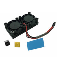 Raspberry Pi Ultimate Cooling Dual Fan - circuitrocks