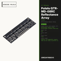 Pololu QTR-MD-08RC Reflectance Array - 8-Channel, 8mm Pitch - genuine, circuit.rocks