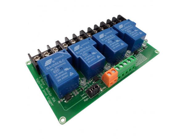 Relay Large-Current 30A 4-Channel Module