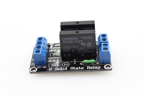 Relay Solid State Module 2 Channel - circuitrocks