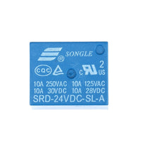 Relay SPDT 10A 24V - Single Channel Optocoupler