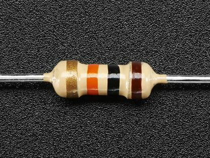 Resistor Through-Hole 10K ohm 5% 1/4W Pack of 10