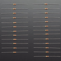Resistor Through-Hole 2.2K ohm 5% 1/4W - Pack of 10 - circuitrocks