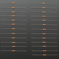 Resistor Through-Hole 22K ohm 5% 1/4W Pack of 10 - circuitrocks