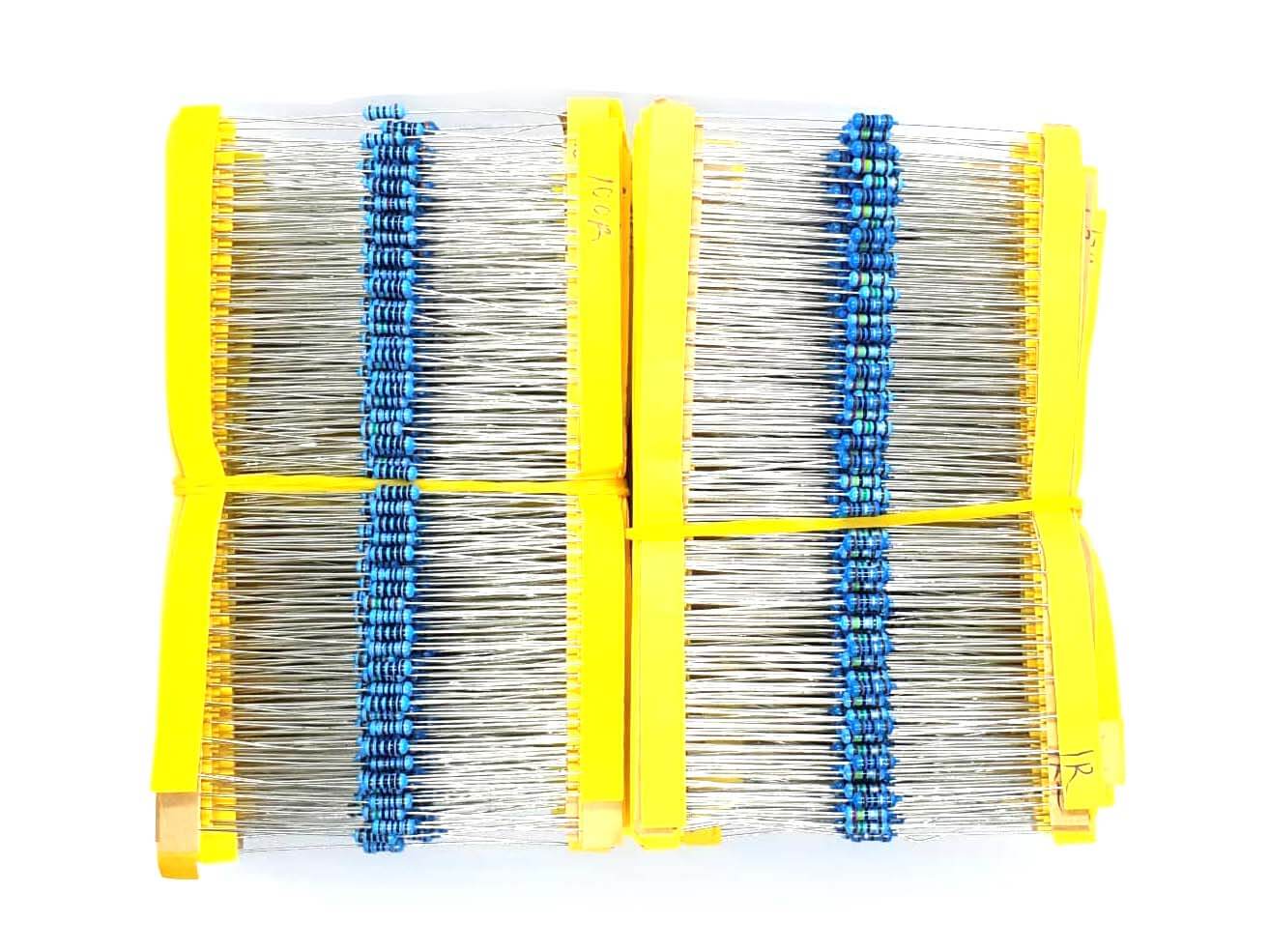 1/4W Metal Film Precision Resistors – 1% Tolerance, E96 Values – 127K To 10.5M – 5pcs/Pack