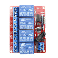 RF Remote Control Module 4 Channels  DC 5V - circuitrocks