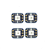RGB Smart NeoPixel Breadboard-friendly Pack of 4 - circuitrocks