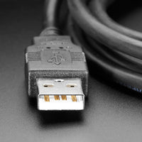 Right Angle USB cable - A/MicroB - view 2