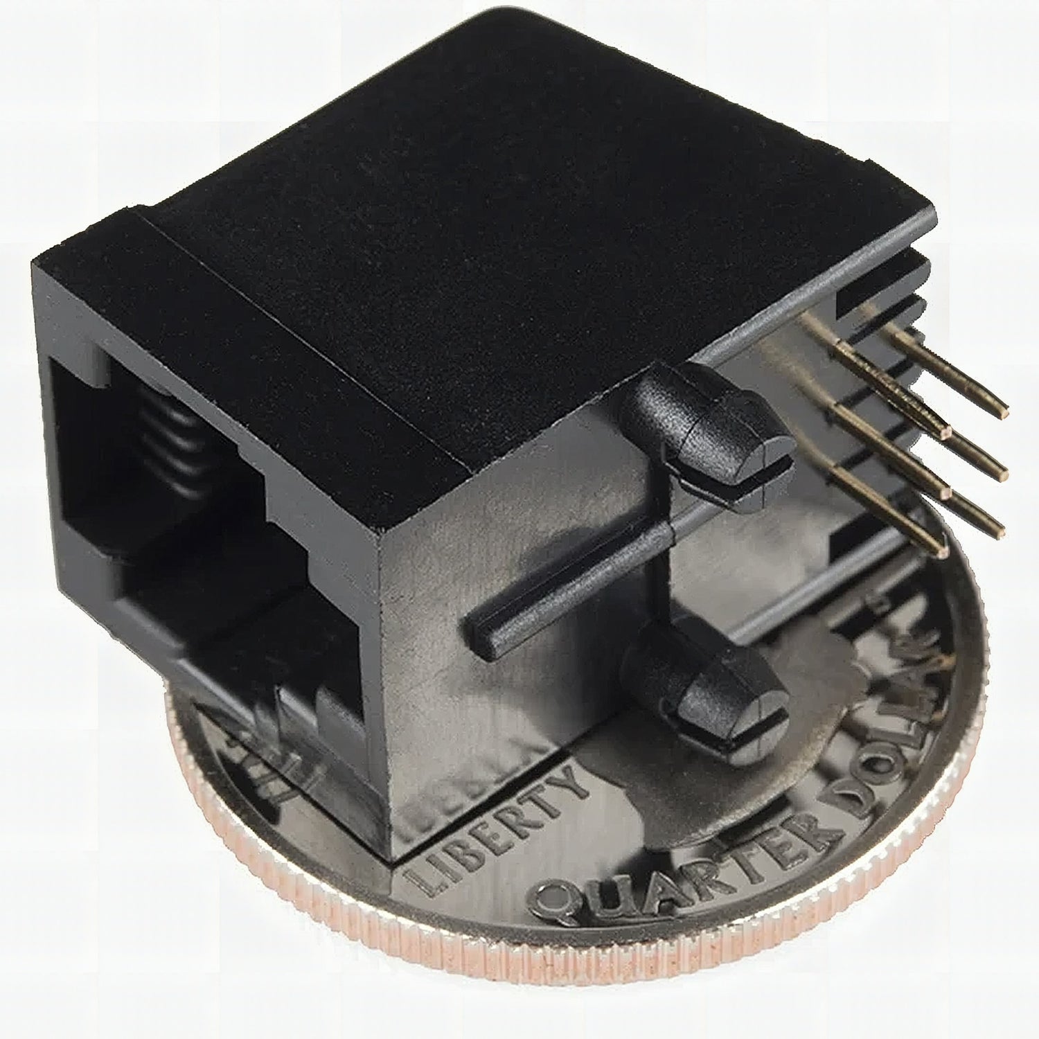 SparkFun RJ11 6-Pin Modular Jack - Through-Hole Connector