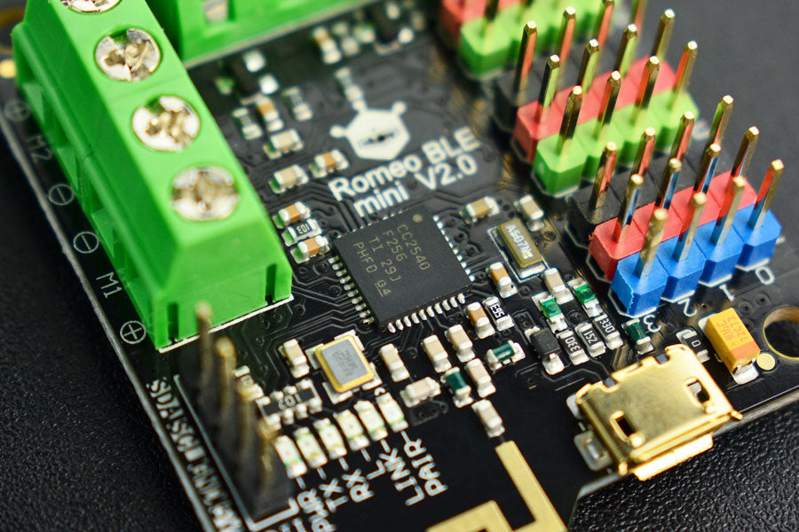 Romeo BLE Mini Small Arduino Robot Control Board with Bluetooth 4.0 ...