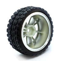 Rubber Wheel D65mm for Arduino Robotics - circuitrocks