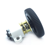 Rubber Wheel N20 ABS 34 x 6.5mm miniQ Car - circuitrocks