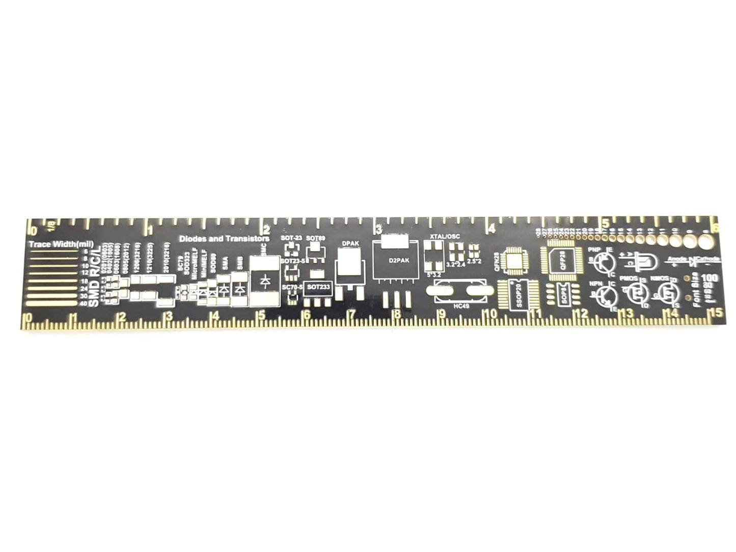 Ruler PCB 15cm