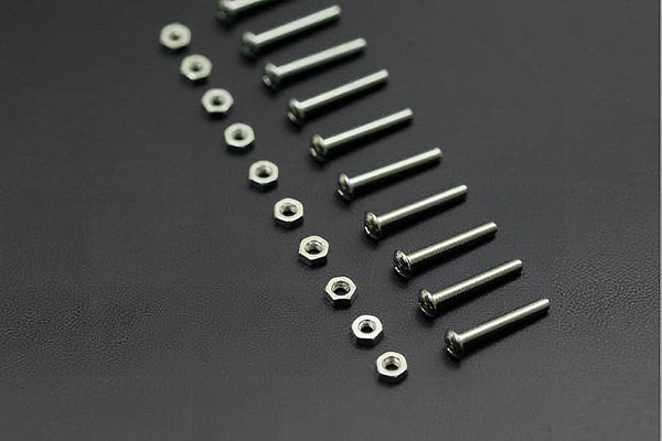 Screw M3 x 20 screw low profile hex head cap 10 sets
