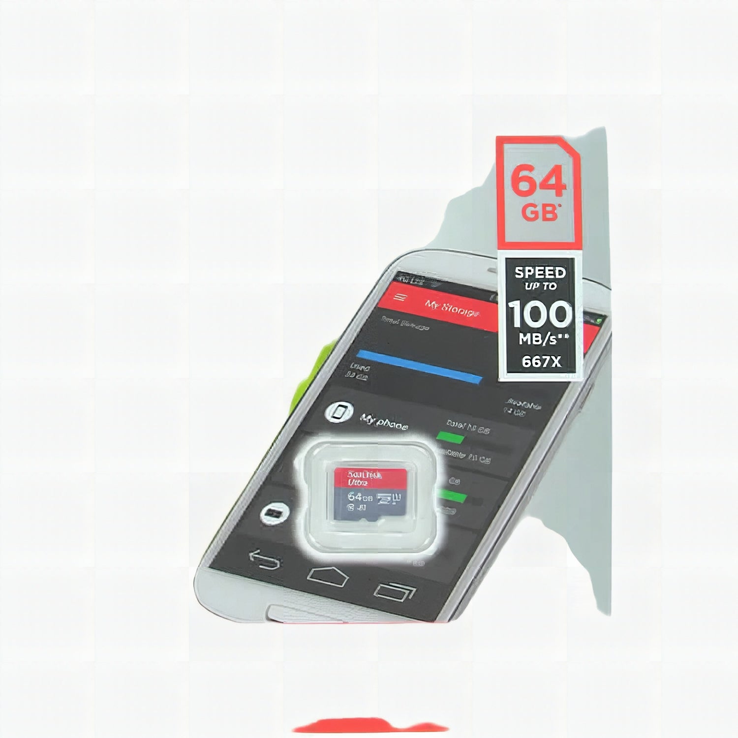 MicroSD Memory Card 64GB Class 10 for Raspberry Pi
