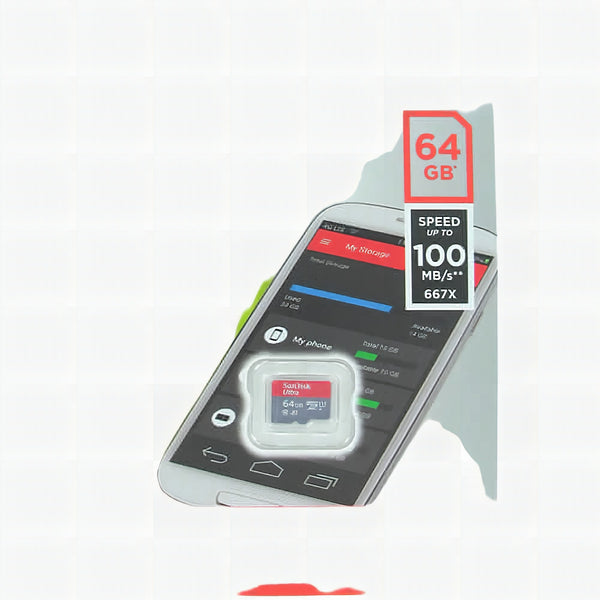 MicroSD Memory Card 64GB Class 10 for Raspberry Pi