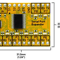Serial Port Expander 8:1 Arduino Compatible - circuitrocks