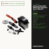 DFRobot DSS-M15S Metal-Gear Standard Servo 15kg 270 - official distributor, circuit.rocks