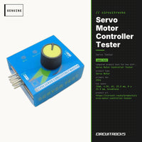 Servo Motor Controller Tester - 3-Channel 4.8-6V Test - genuine, circuit.rocks