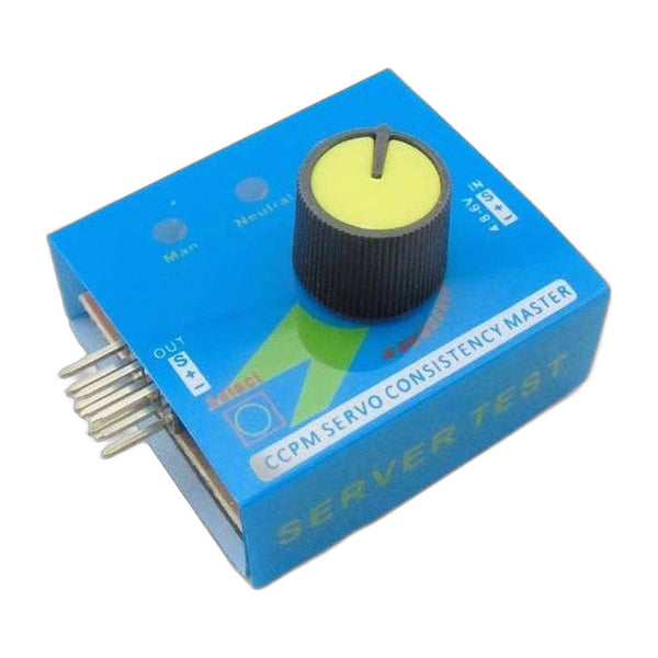 Servo Motor Controller Tester - 3-Channel 4.8-6V Test - circuit.rocks