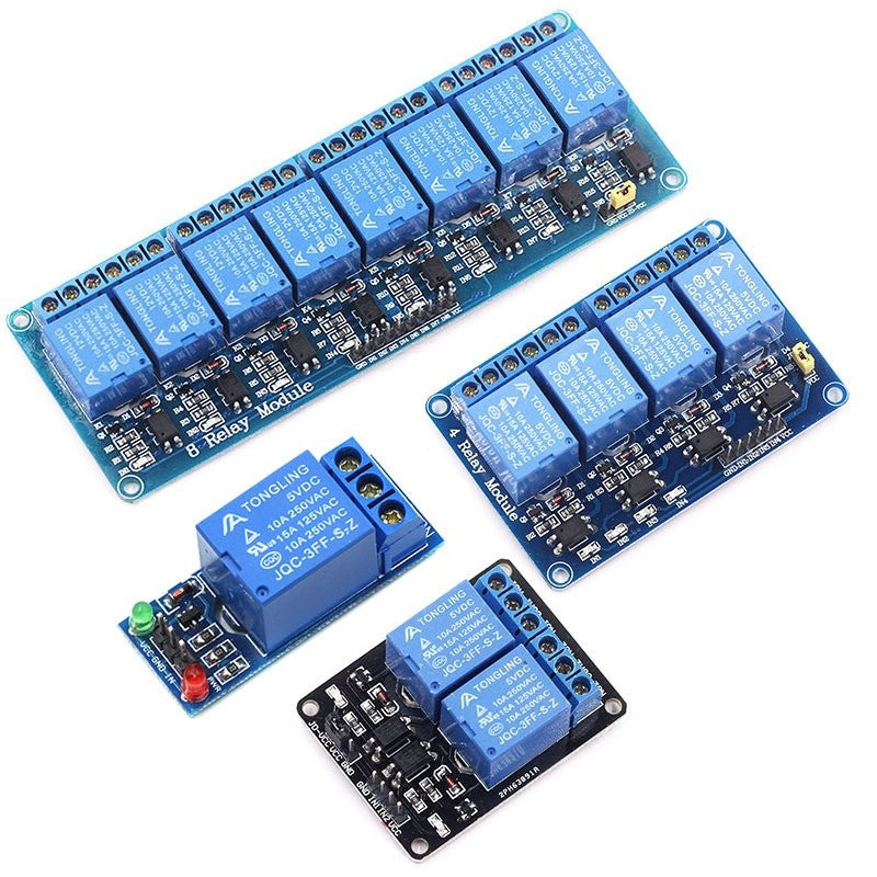 Relay Module Channel 5v With Optocoupler Projects Arduino Compatible