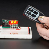 Simple RF T4 Receiver 315MHz - 4-Channel Toggle Output - view 2