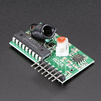 Simple RF T4 Receiver 315MHz - 4-Channel Toggle Output - view 3