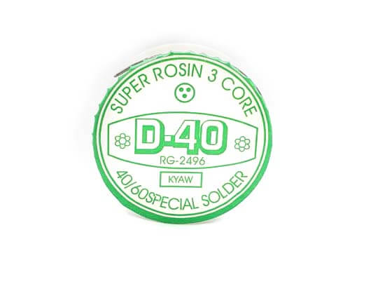 1 Lb Roll 60/40 Rosin Core Solder Wire - .062" Thickness, Made In USA 7 thumbnail image