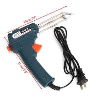 Soldering Iron 60W 220V Kit - w/ Tips Sponge Stand Solder - circuitrocks