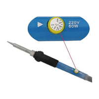 Soldering Iron 60W Adjustable Temperature - 220VAC w/ Tip - circuit.rocks
