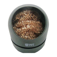 Soldering Tip Cleaning Wire Sponge Ball - Brass Coil Cleaner - circuit.rocks