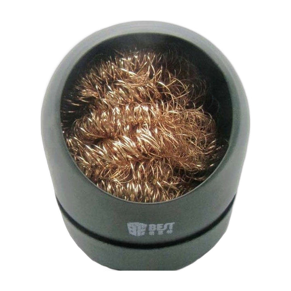 Soldering Tip Cleaning Wire Sponge Ball - Brass Coil Cleaner - circuit.rocks