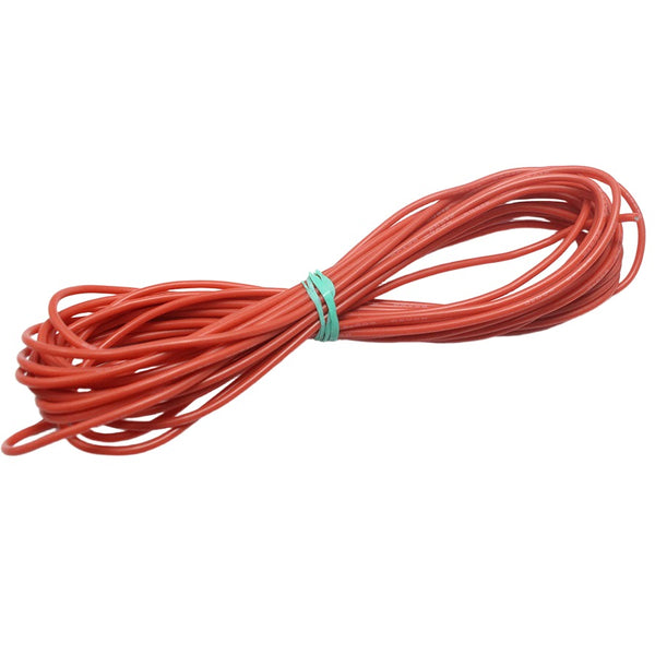 Red 22AWG Flexible Silicone Wire 200C (288)