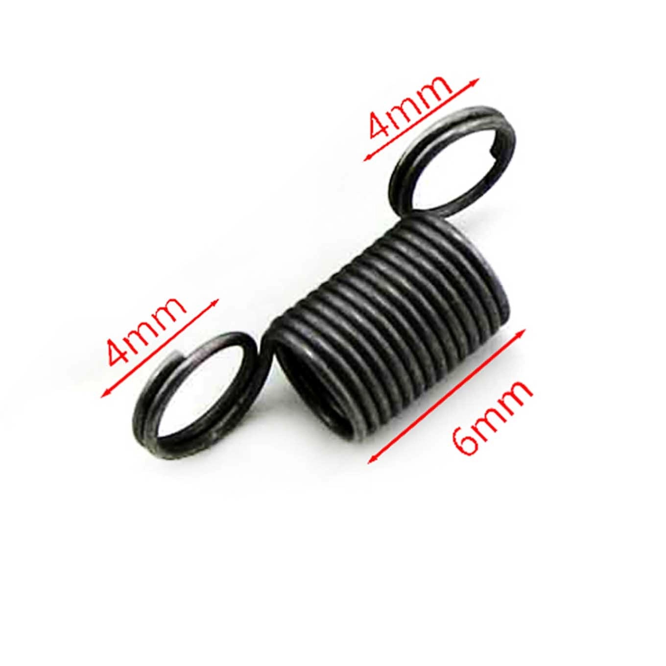 10pcs/Lot Stainless Steel Small Tension Spring With Hook For