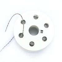 Stainless Thin Conductive Thread - 2 ply - 23 meter/76 ft - circuitrocks