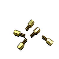 M3 Brass Male–Female Hex Standoffs (5-Pack) | 6 mm Hex - circuitrocks