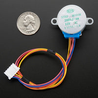 Stepper Motor 12VDC 32-Step 1/16 Gearing - circuitrocks