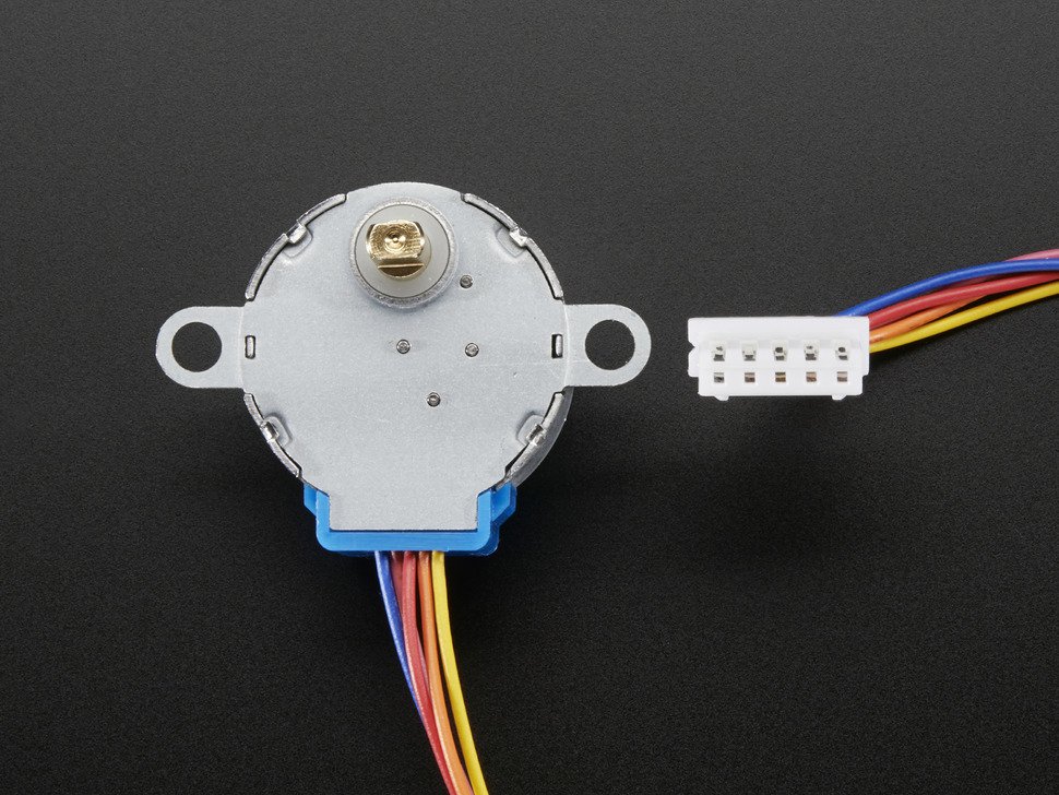 Stepper Motor 12VDC 32-Step 1/16 Gearing