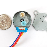 Stepper Motor 5VDC 32-Step 1/16 Gearing - circuitrocks